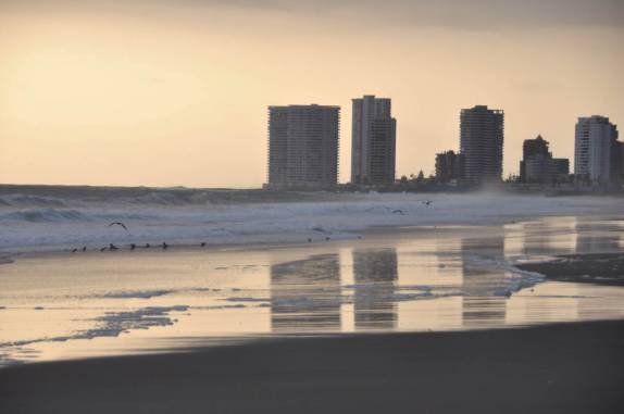 Fim de tarde em Iquique, no norte do Chile